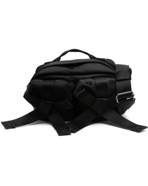 Simone Rocha Classic Bow Crossbody Bag W/ Emb - Black