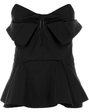 McQueen Corset Top - Black