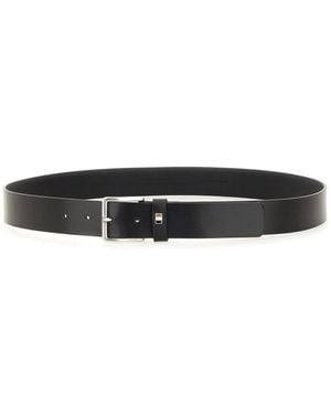 BOSS Cintura Con Logo - Black