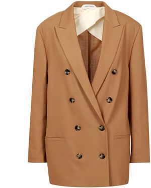 Alberta Ferretti Jacken Kamel - Braun