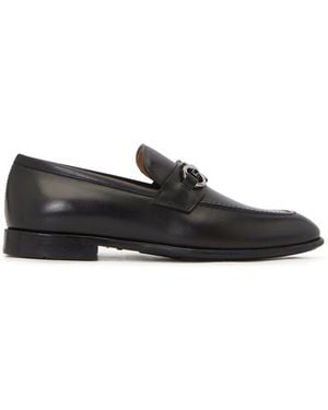 Ferragamo Foster Lederen Loafers - Zwart