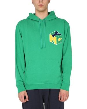 YMC Trugoy Hooded Sweatshirt - Green