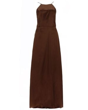 THE GARMENT Long Dress "Cata" - Brown