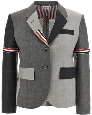 Thom Browne 'Fun-Mix' Blazer - Grey