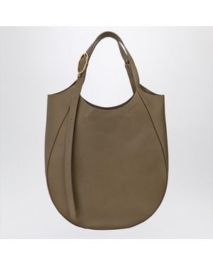 Longchamp Shopping Bag Xl Le Foulonné Caper-Coloured - Green