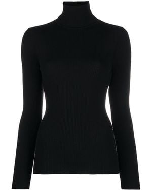 Wolford Wool Turtle-Neck Jumper - Black