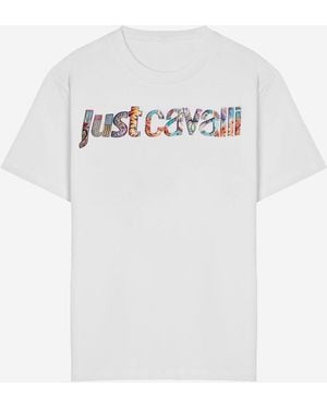 Just Cavalli T-Shirt Cotton - White