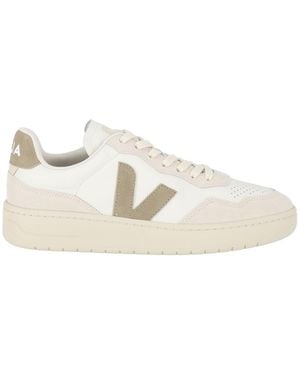 Veja V 90 Taupe - White