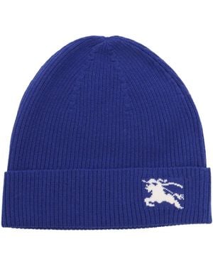 Burberry Chw Hats Merino Wool - Blue