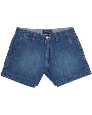 Polo Ralph Lauren Woven-Shorts Cotton Bermuda Short - Blue