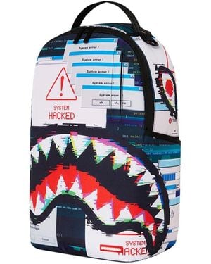 Sprayground Rucksack "Hai gehackt" - Blau