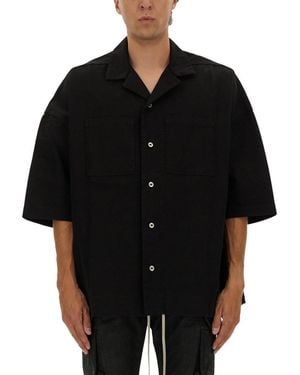 Rick Owens Magnum Tommy" Shirt - Black