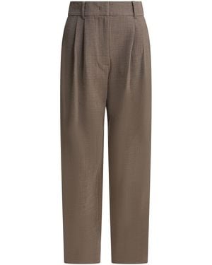 Sandbeige Trousers - Brown