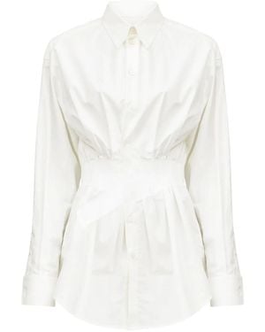 MM6 by Maison Martin Margiela "Taped" Shirt - Weiß