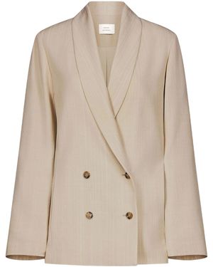 Loulou de Saison Minka Tailored Jacket - Natural