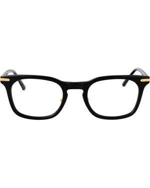 Linda Farrow Yellowgold/ Acetate Glasses - Brown