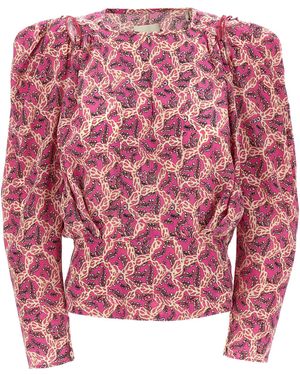Isabel Marant Zagra Blouse - Rot