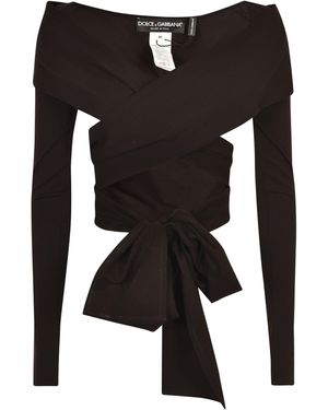 Dolce & Gabbana Top schwarz