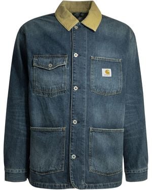 Carhartt "Warren Chore" Denim Jacket - Blue