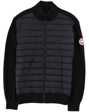 Canada Goose Quilted Mock Collar Jacket - Black
