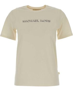 MICHAEL Michael Kors Cotton Crewneck T-Shirt - White