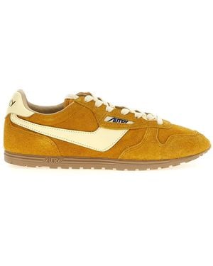 Autry 'Windspin' Sneakers - Gelb