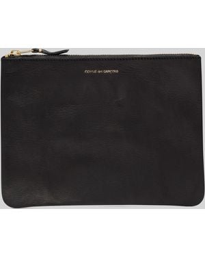 Comme des Garçons Wallet Washed Wallet - Black