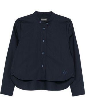 Emporio Armani Cotton Shirt - Blue