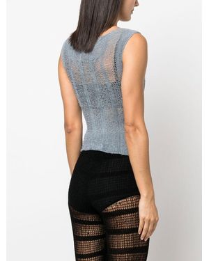 VITELLI Kälber erweiterbarer Tanktop - Schwarz