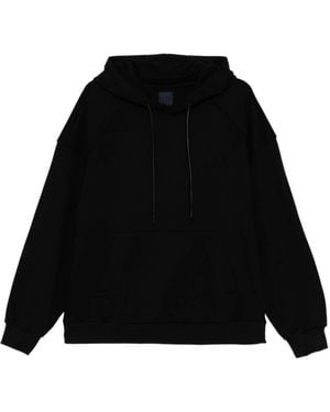 Juun.J Robot Cartoon Loose Fit Hoodie - Black