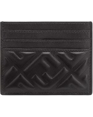 Fendi Card Holder "Ff Diamonds" - Black