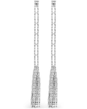 DSquared² 'Strass Drop' Earrings - White
