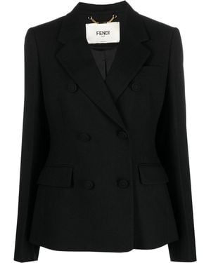 ジャケット Fendi Mud Wool Blend Blazer Mud wool blend blazer – G&B