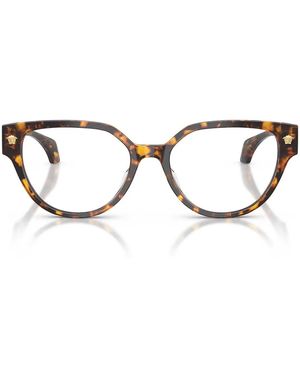 Versace Brillen Ve3394 D 5514 Braun/Transparent Damen