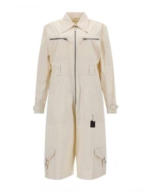 Maison Margiela Cotton Jumpsuit - Neutro