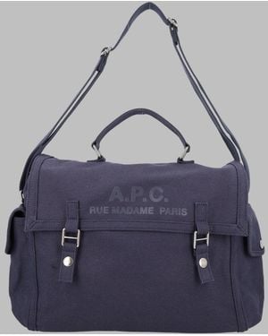 A.P.C. Borsa Besace Recuperation - Blue