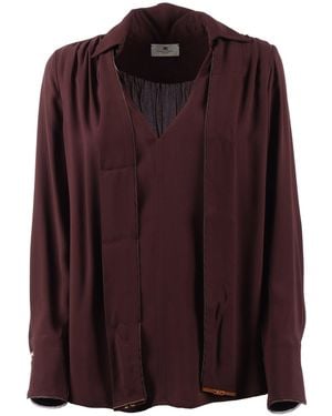 Elisabetta Franchi Shirt - Purple