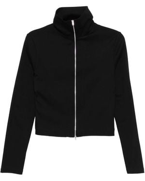Our Legacy Slim Zip Longsleeve - Black