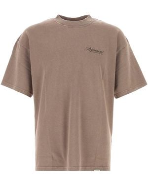 Represent Mud Cotton Owners Club T Shirt - Brown