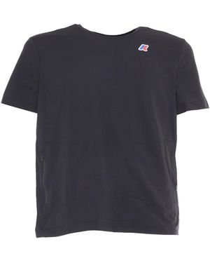 K-Way Reise-T-Shirt - Blau