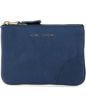 Comme des Garçons Comme Des Garcons Leather Pouch - Blue