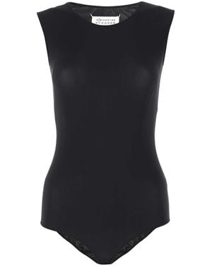 Maison Margiela Viscose Bodysuit - Black