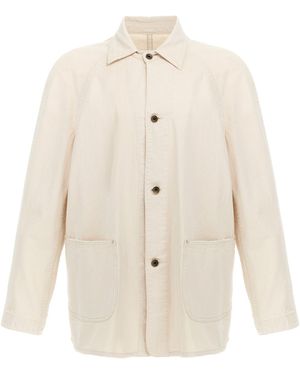 Maison Margiela Camisa de mezclilla de - Blanco