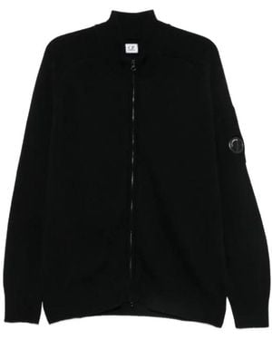 C.P. Company Gebreide Vest - Zwart