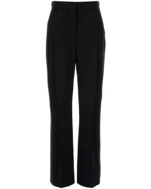 Stella McCartney Pleated Straight Sat - Black