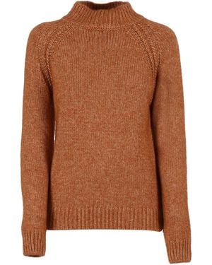 K-Way Terry Pull Over - Brown