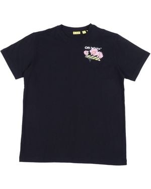 Off-White c/o Virgil Abloh Daisy Tape Tee S/S - Blue