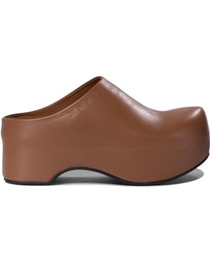 Marni Chunky Clog Sabot - Bruin