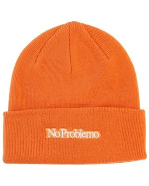 No Problemo Cap With Logo - Orange