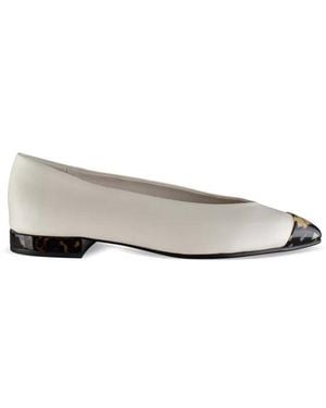 Loro Piana Ballerinas Rebecca - White